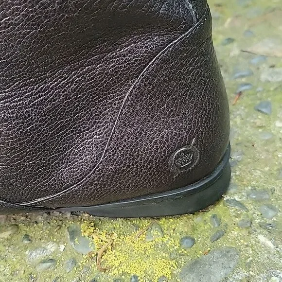 Born Black Leather Women's Boots Size 7.5 - Picture 5 of 15